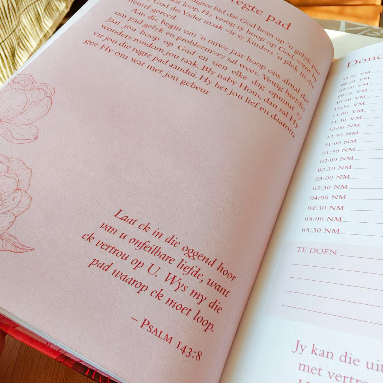 2026 Nina Smit Dagboek - Dagbeplanner Blomme - Hardeband
