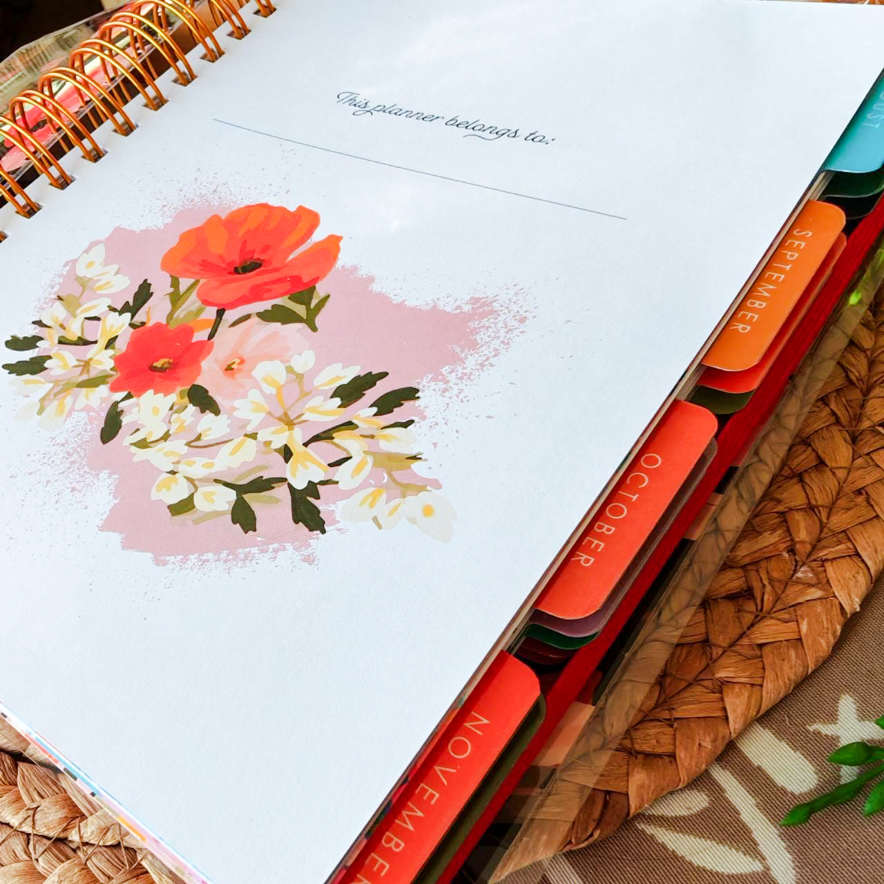 2026 Diary - 18-Month Planner for Women - Make Things Happen - Wirebound