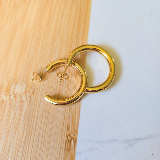 Golden Hoop medium