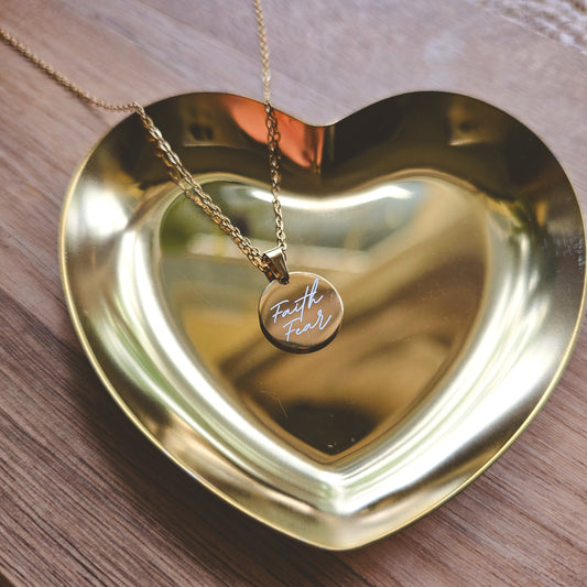 FAITH over FEAR gold