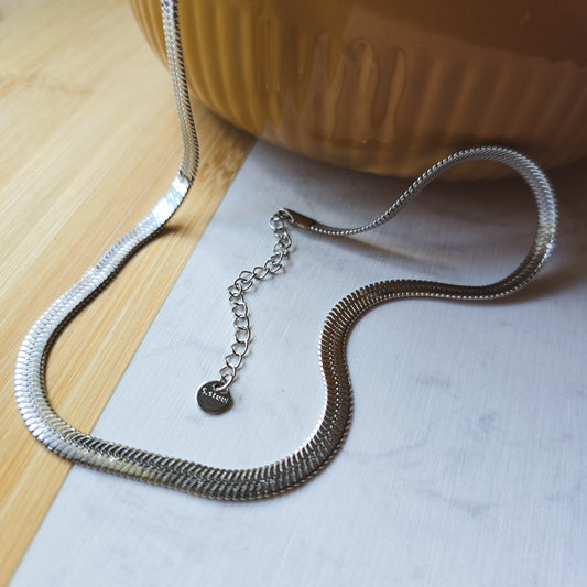 Herringbone necklace