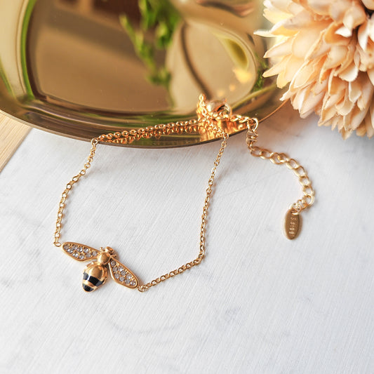 BEE 🐝 STILL pendant bracelet