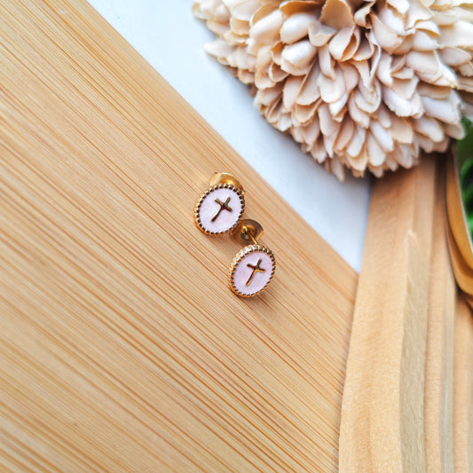 Little Princess earrings - pink