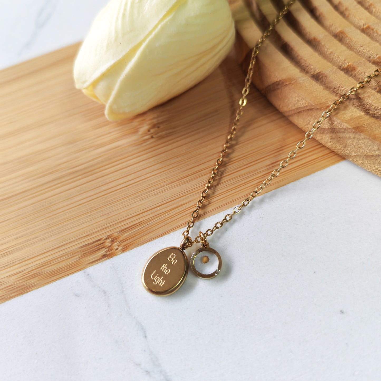 "Be the Light" mustard seed