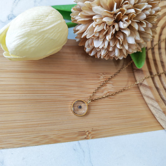 Mustard seed Handmade gold necklace